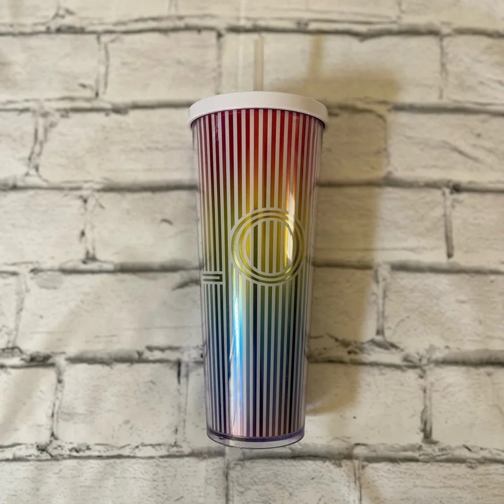 Starbucks 2019 LOVE Pride rainbow cold cup venti tumbler
